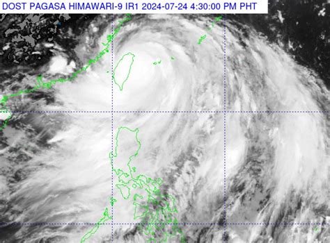 PAGASA: Bagyong Carina, super typhoon na .